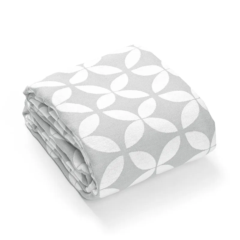 Saral Home Dhadki Cotton Bedsheet (Grey) - 150 TC media 4