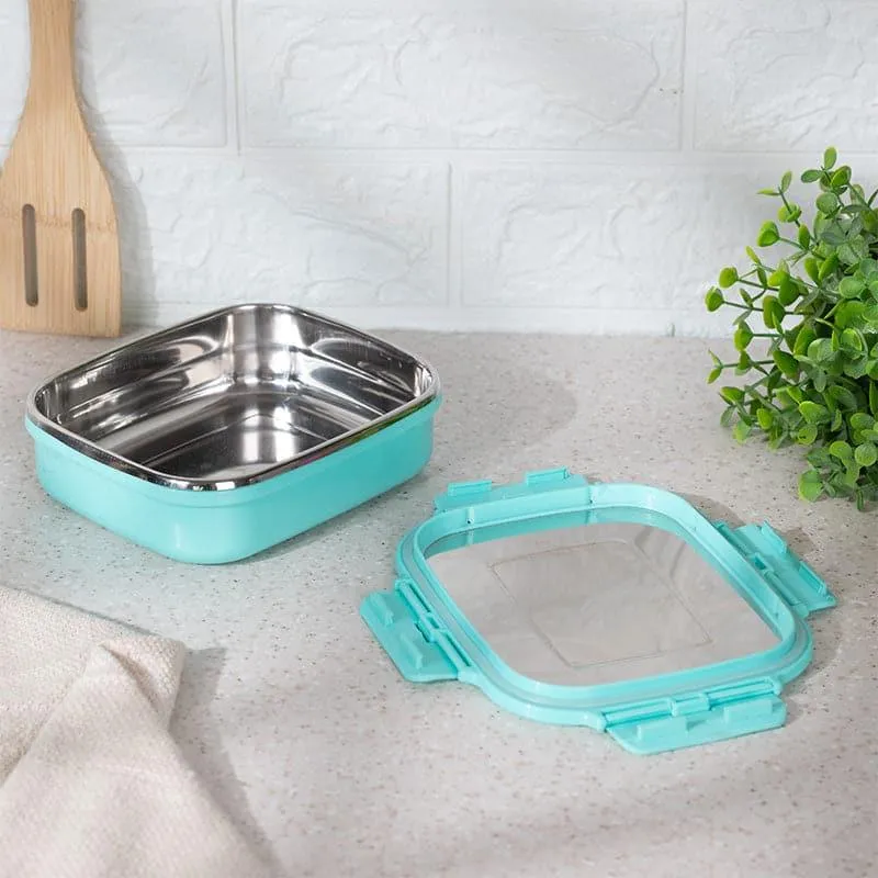 Vaults Microwave Safe Lunch Box (Blue) - 575 mL media 3