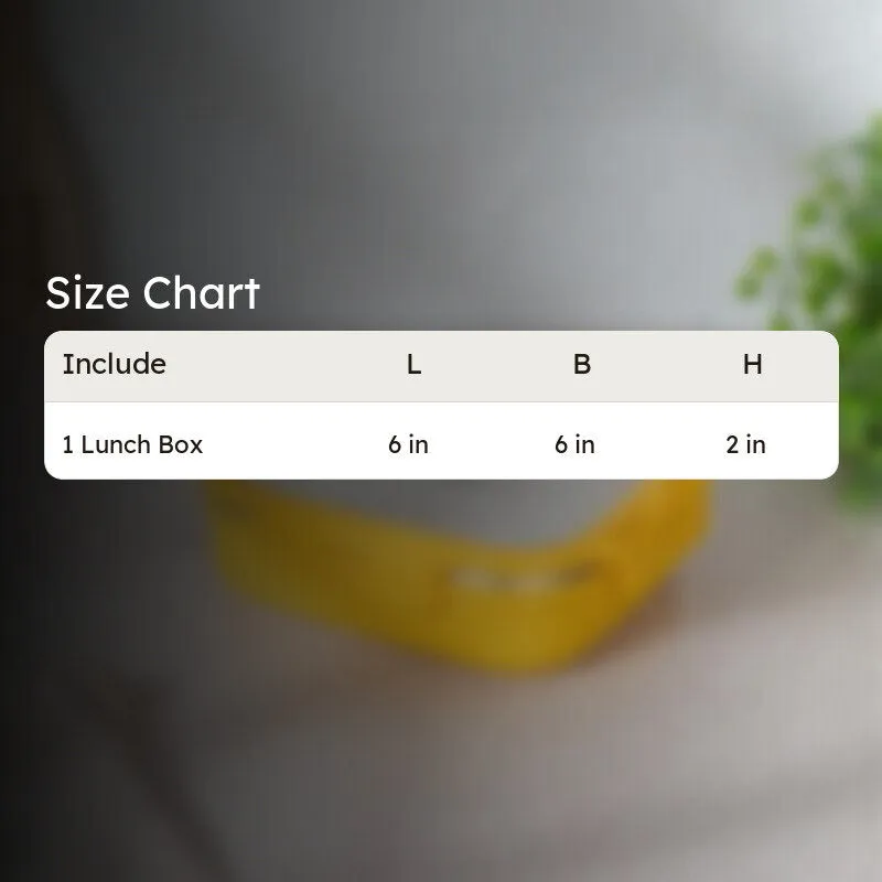 Vault Microwave Safe Lunch Box (Yellow) - 575 mL media 8