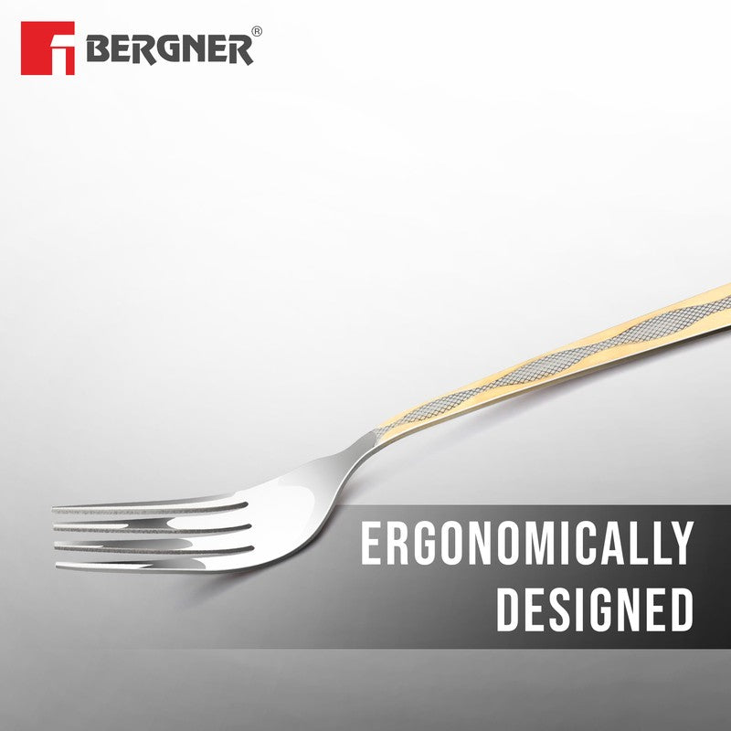 Tosca Stainless Steel Fork - Set of Six media 4