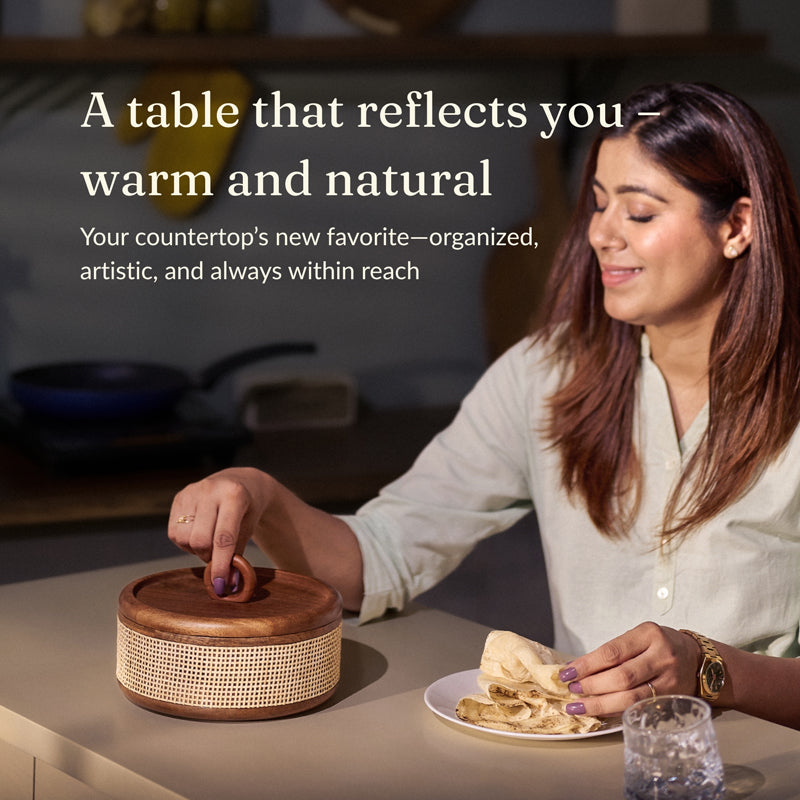 Tresso Wood Roti Box media 12
