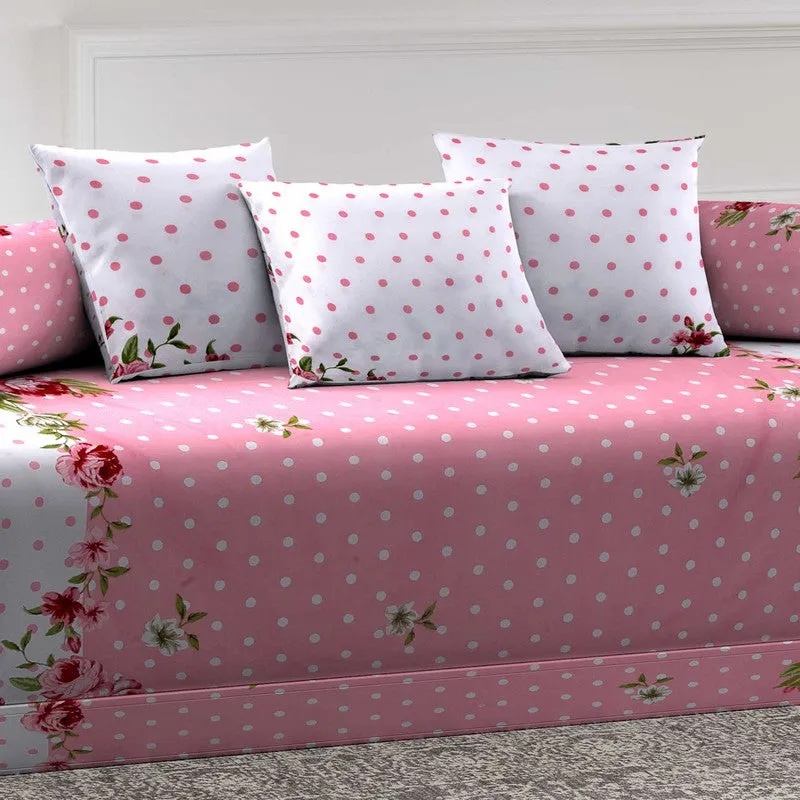 Gulnera Printed Diwan Set - Six Piece Set media 4