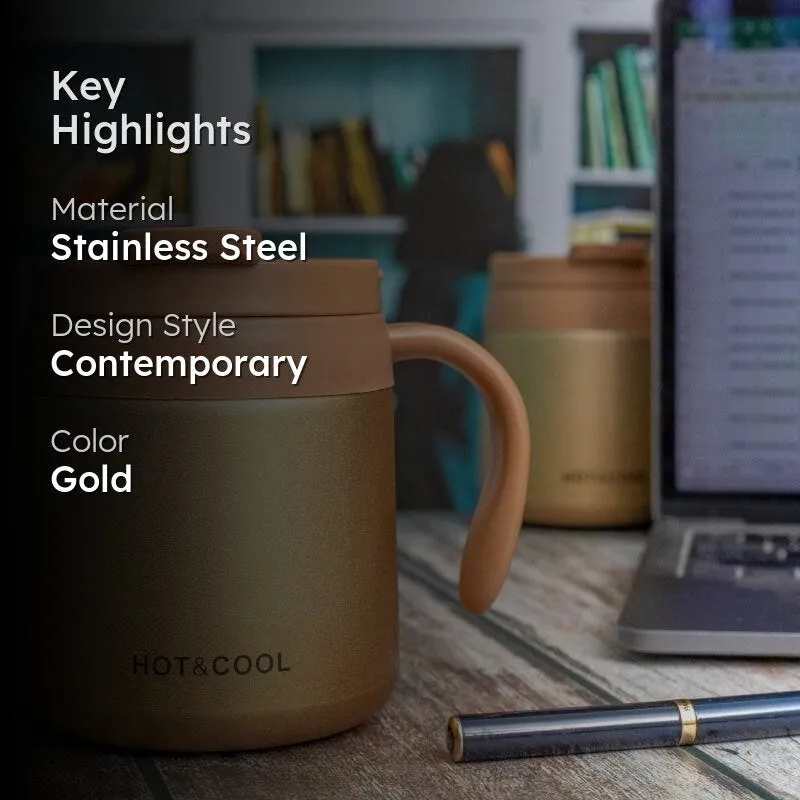 Aonic Stainless Steel Coffee Mug (350 mL) media 2