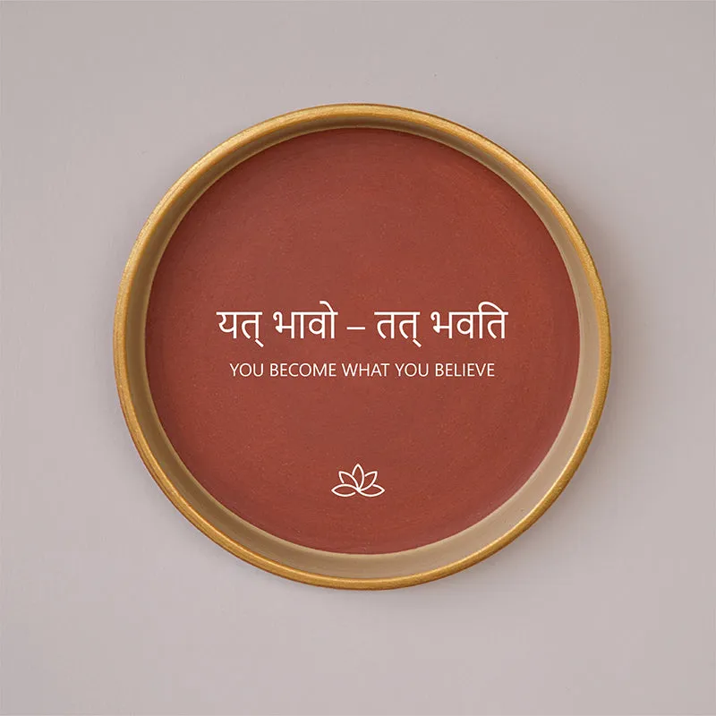 Become What You Believe Wall Plate media 4
