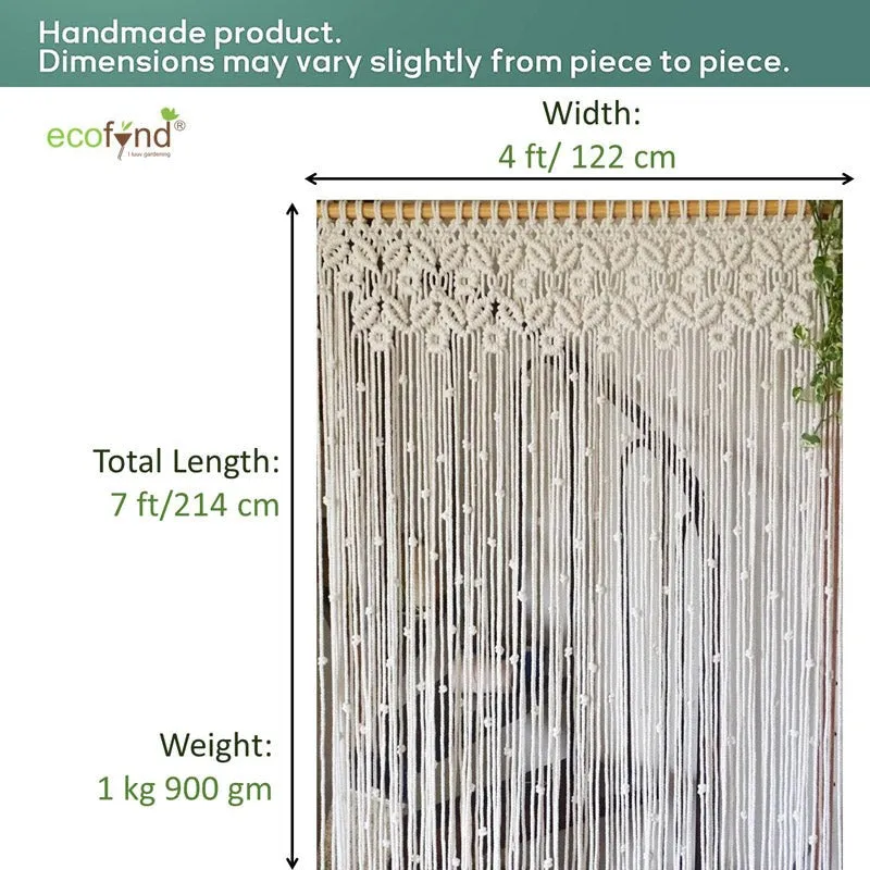 Bear Macrame Curtain media 7