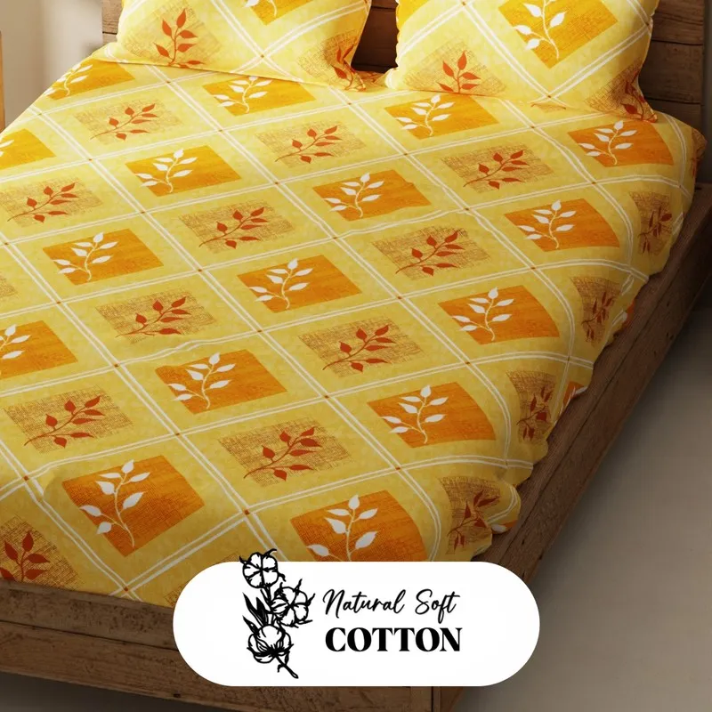 Ynorin Bedsheet (Yellow) - 115 GSM media 5