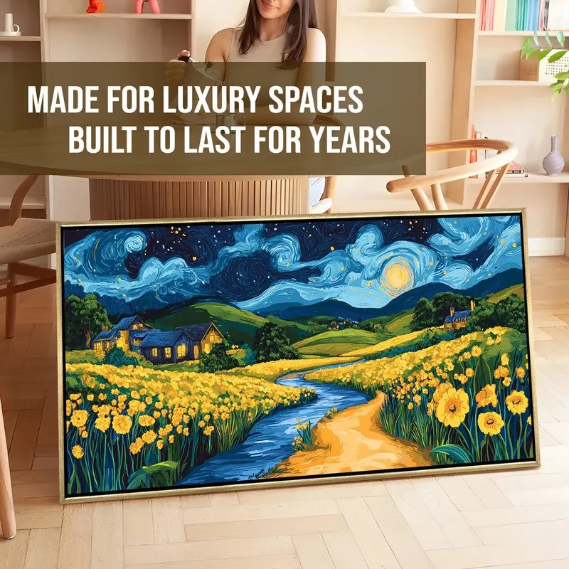 Infinity Canvas Wall Painting With Frame media 7