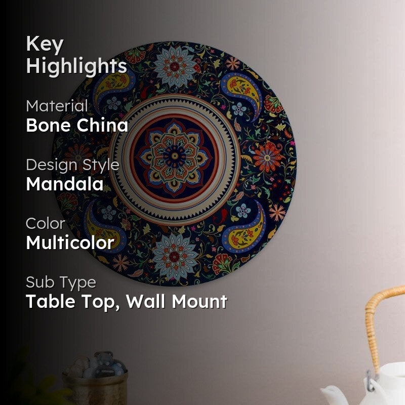 Paisley Universe Decorative Plates media 2