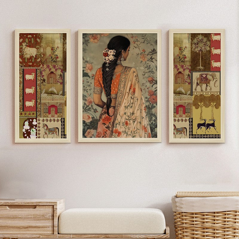 Blooming Muse Wall Art - Set Of Three media 4