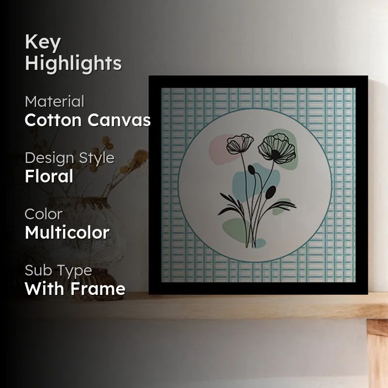 Petal Pastels Wall Art with Black Frame media 2