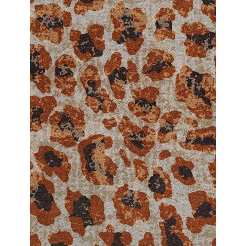 Leoperd Loom Carpet - Brown media 5