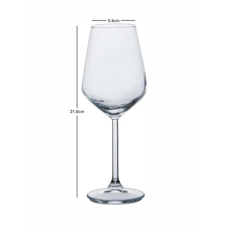 Pasabahce Windsor Red Wine Glasses (350 ML) - Set Of Six media 4