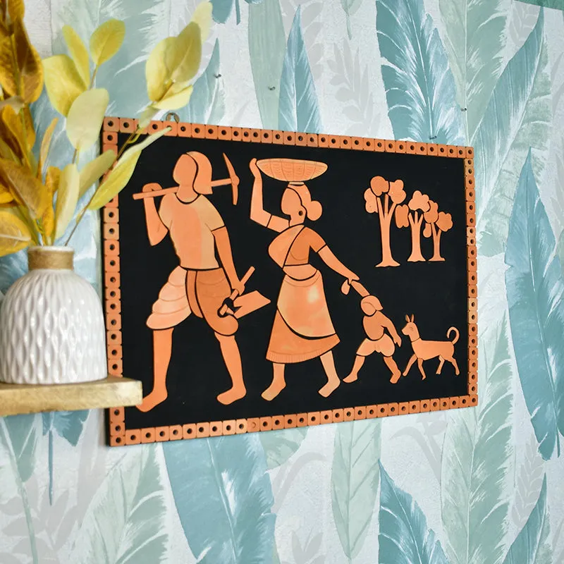 The Folk Chore Terracotta Wall Art media 6