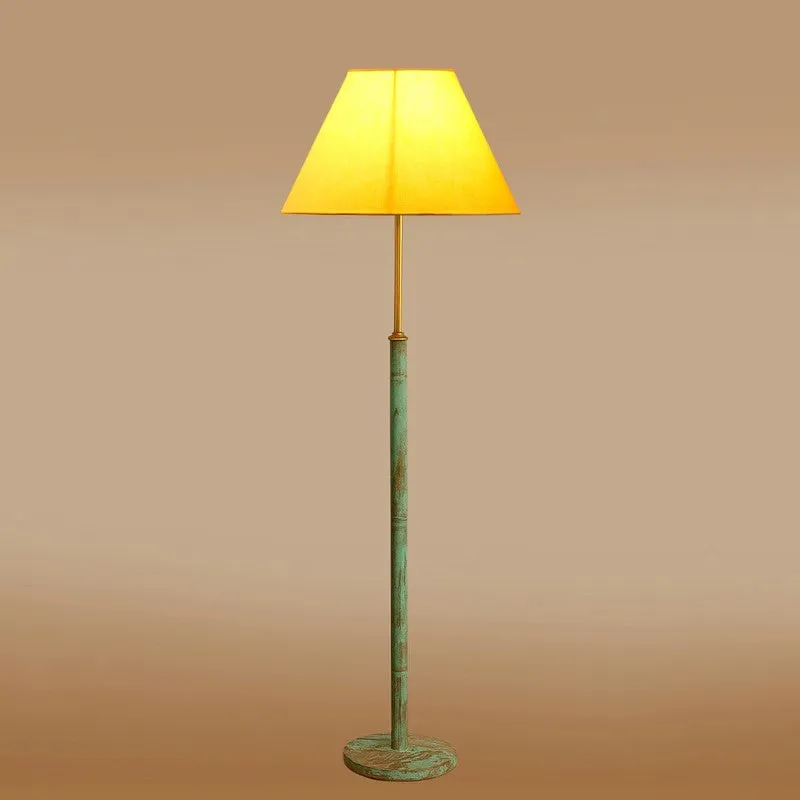 Canyon Glow Wooden Floor Lamp - Yellow media 6