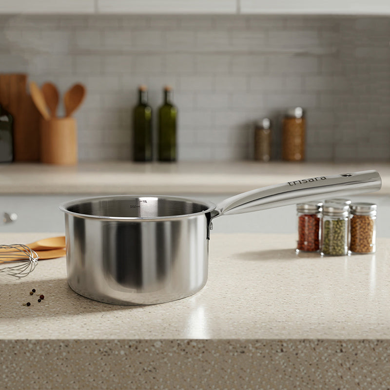 Trilinea Triply Saucepan - 1500 mL/7 Inch media 3