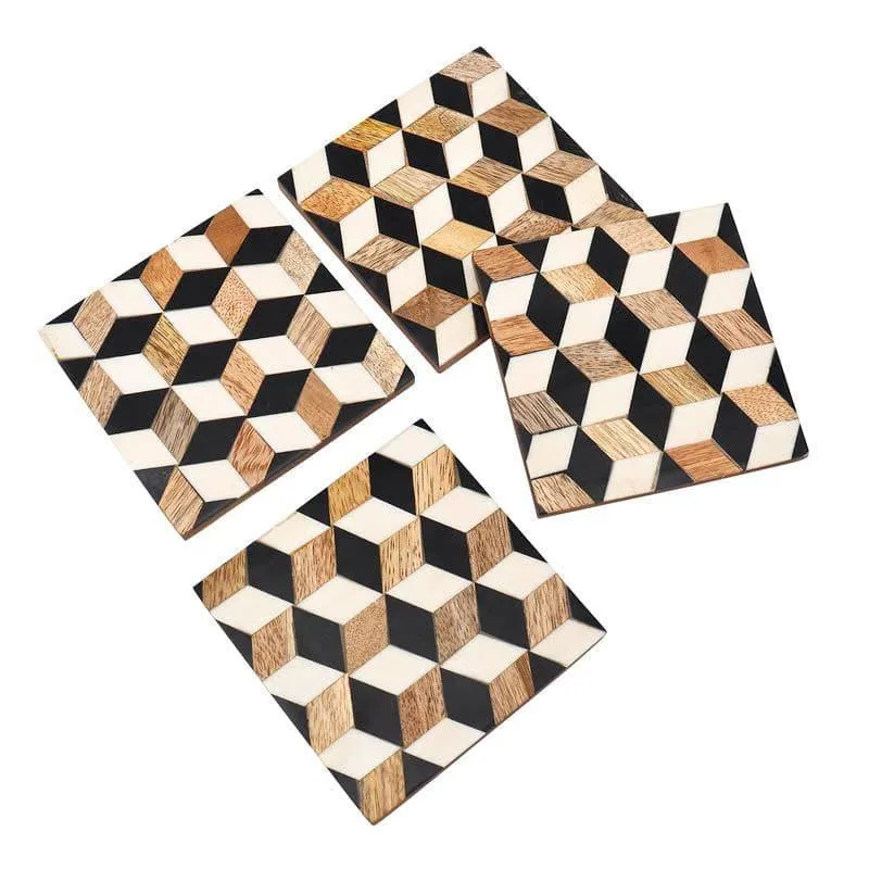 Monochrome Coaster - Set Of Four media 4