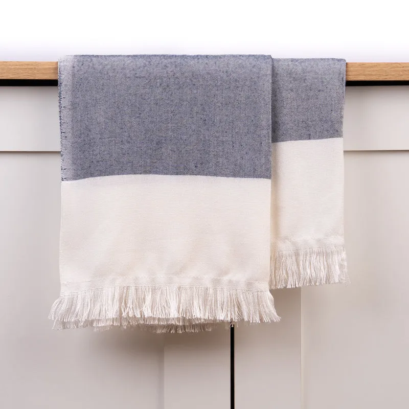 Prittle Pat Bamboo Cotton Bath Towel - Grey media 1