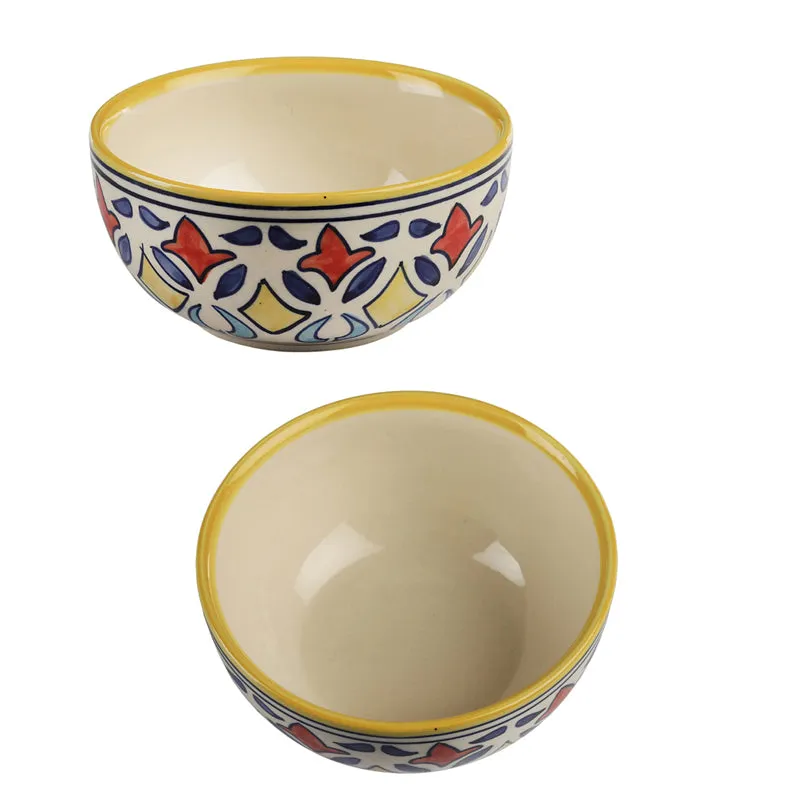 Ruhani Serving Bowl (1L/750 mL/500 mL/350 mL) - Set Of Four media 5