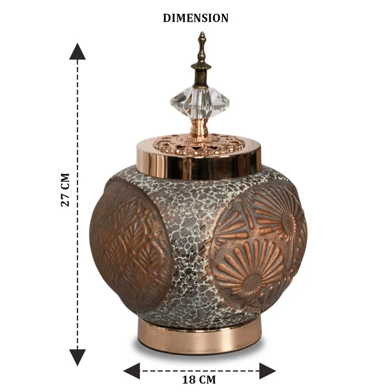 Fogstream Ceramic Jar Showpiece - Small media 9