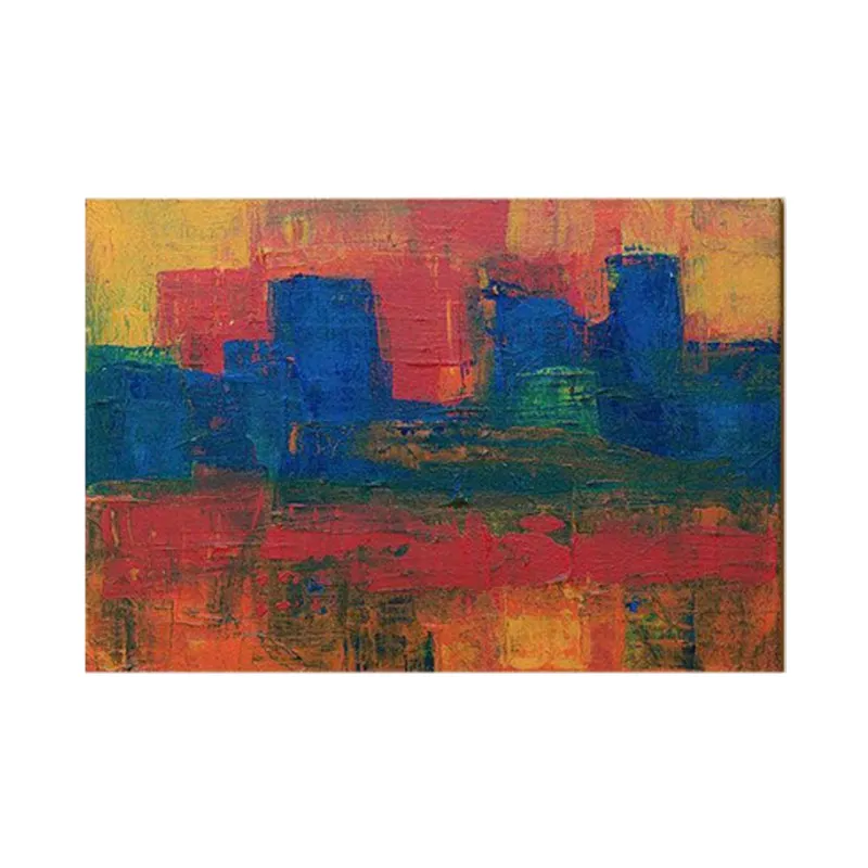 Color Haza Abstract Painting - Gallery Wrap media 6