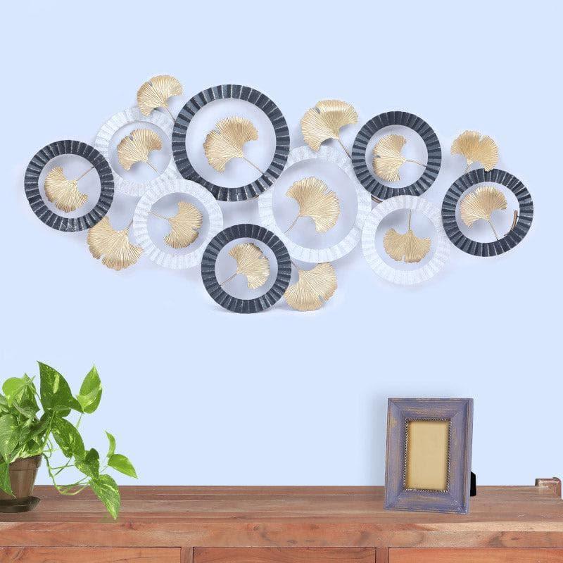 Floral Loop Metal Wall Accent