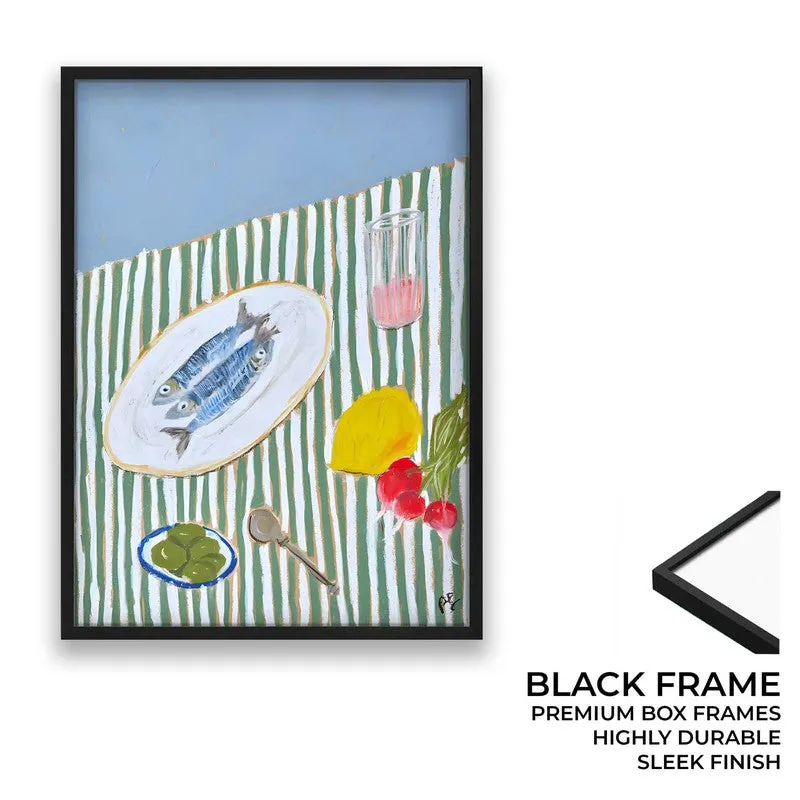 CostalBliss Archival Canvas Wall Art - Black media 8