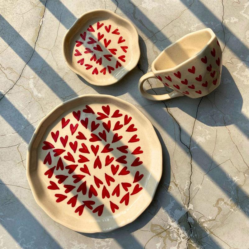 Amour Heart Dinner Set - 3 Piece Set media 4