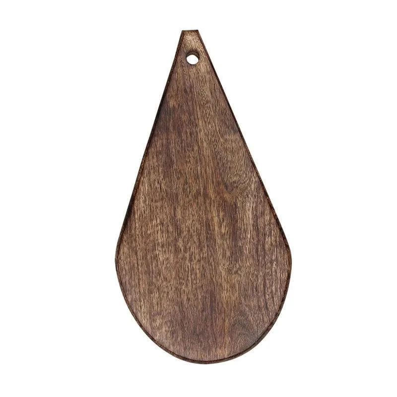 Dewdrop Wood Platter media 4