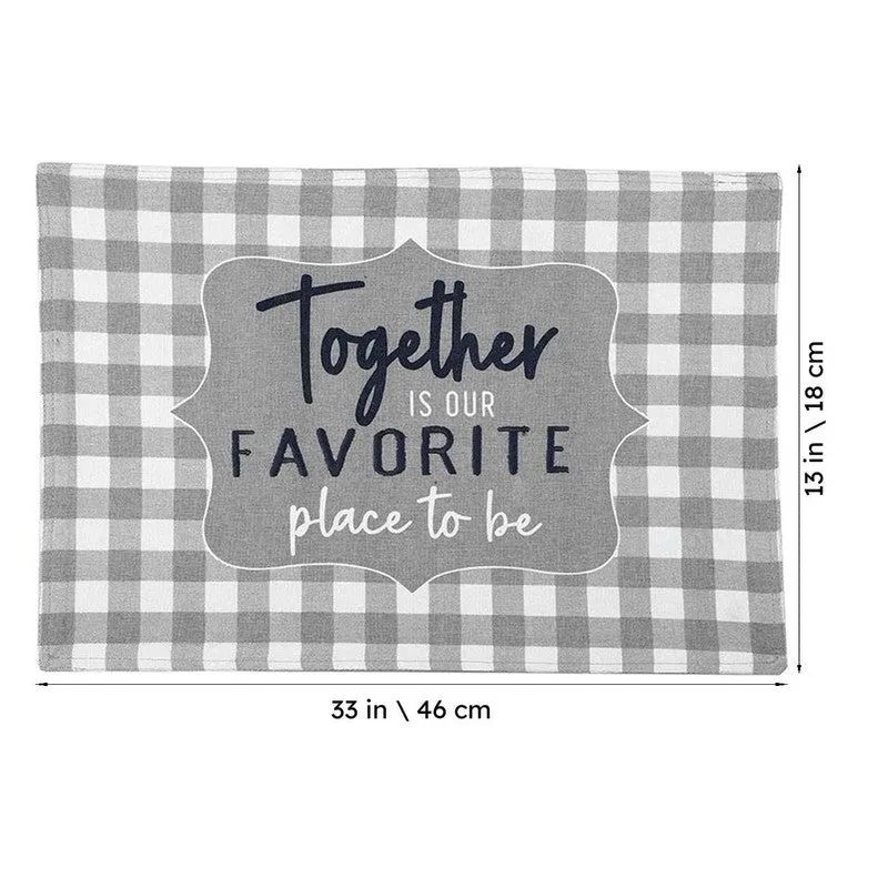 The Heart of Home Cotton Table Mat - Set Of Two media 6