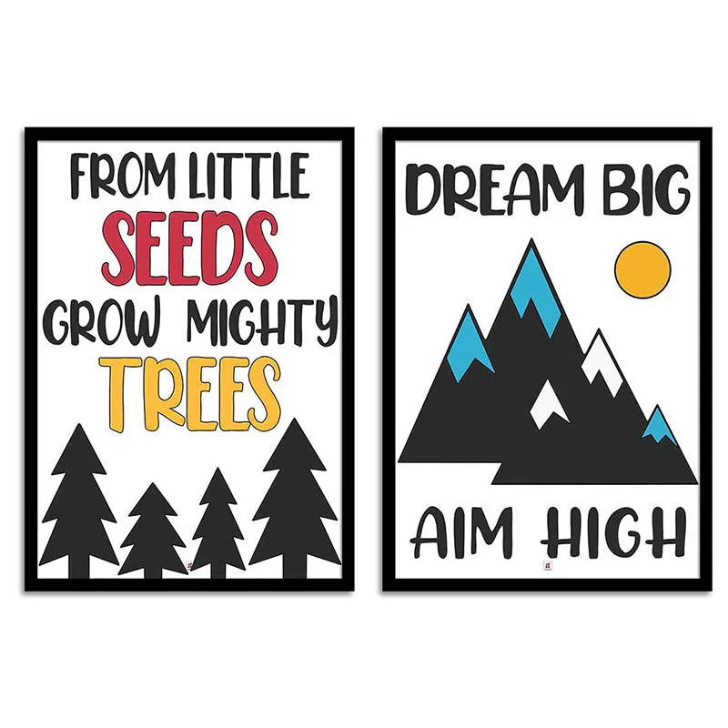 Little Seeds To Mighty Trees Wall Art - Set Of Two media 5
