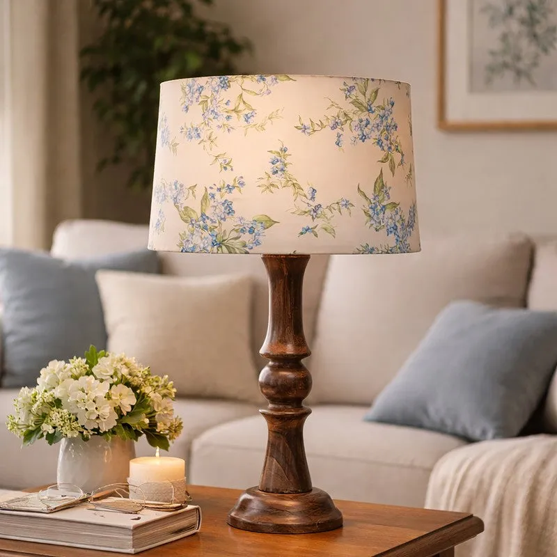 FoliageEcho Wooden Table Lamp media 3