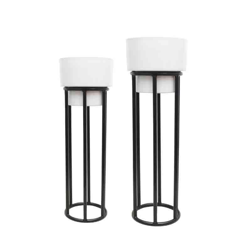 Whimsy Planter With Stand - Set Of Two media 3