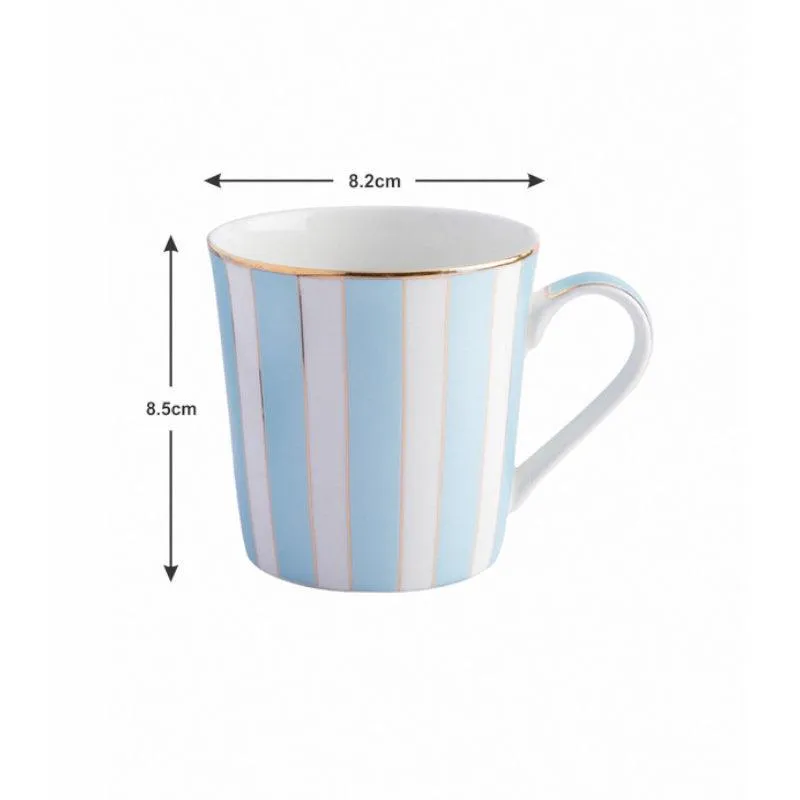 Sonaki Bone China Coffee Mug (310 mL Each) - Set of Two media 4