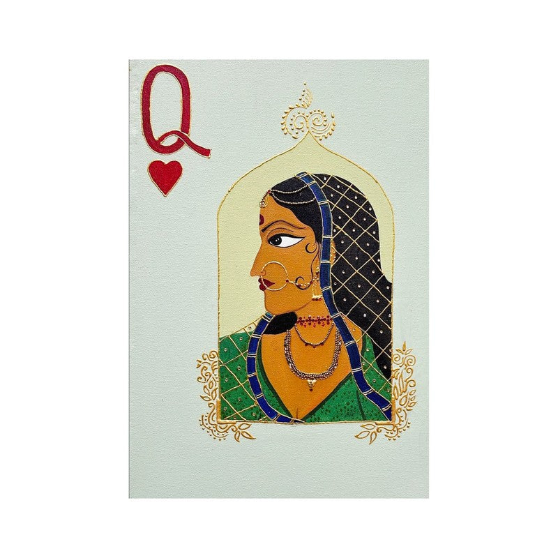 Shringara Handpainted Wall Art media 7