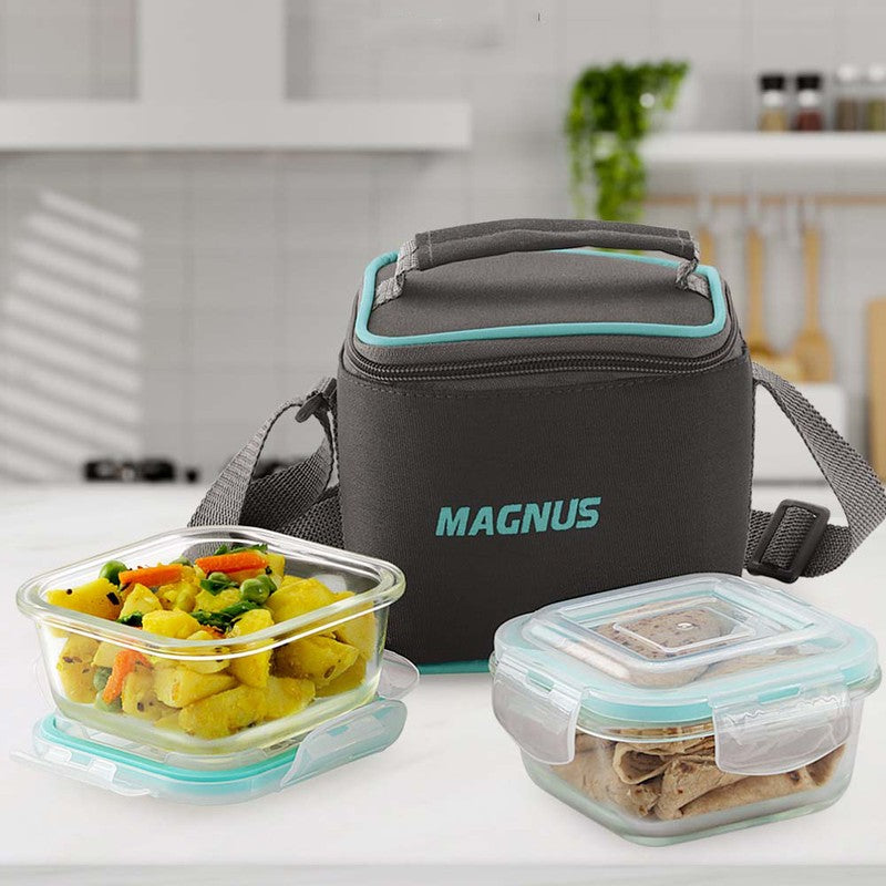 Nexora Dash Lunch Box with Lunch Bag - Five Piece Set media 4