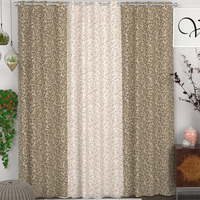 Garden Petal Symphony Curtains - Set of Three media 3