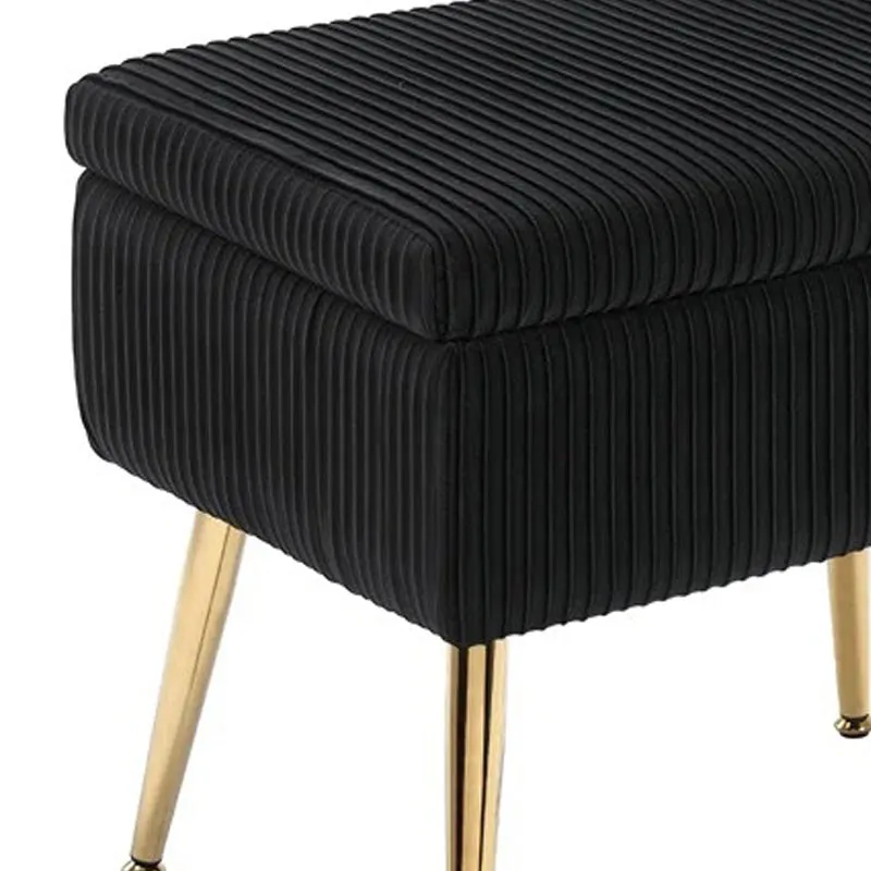 Kylen Softiq Ottoman - BLACK media 5