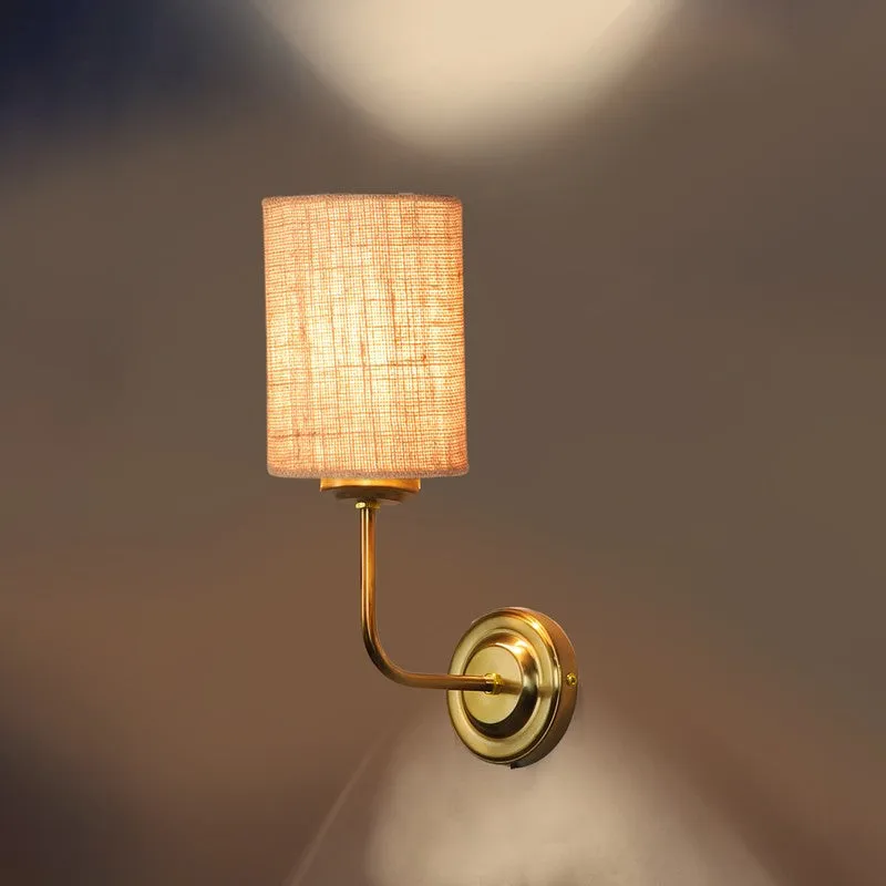 Lumoire Metal Wall Lamp - Gold,Beige media 7