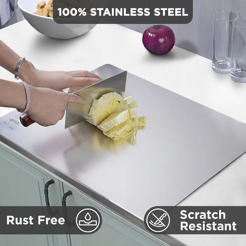 Chopz Stainless Steel Chopping Board media 6