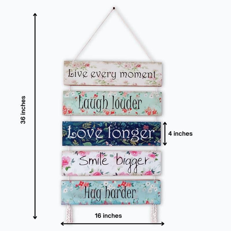Simple Life Handpainted Canvas Wall Hanging media 6