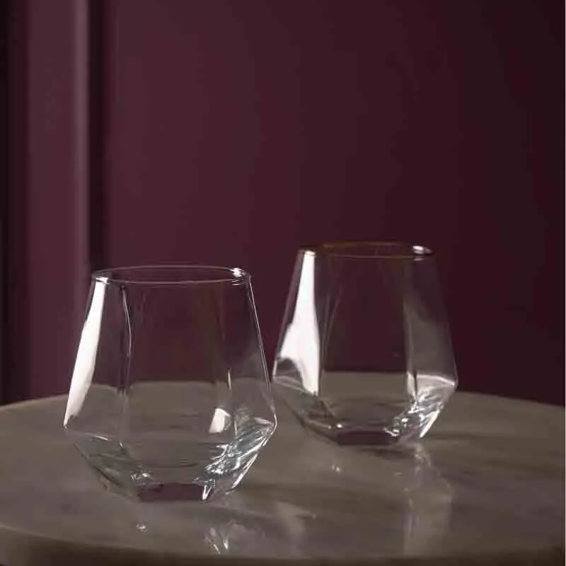 Amber Whiskey Glass (300 ml) - Set Of Four media 3