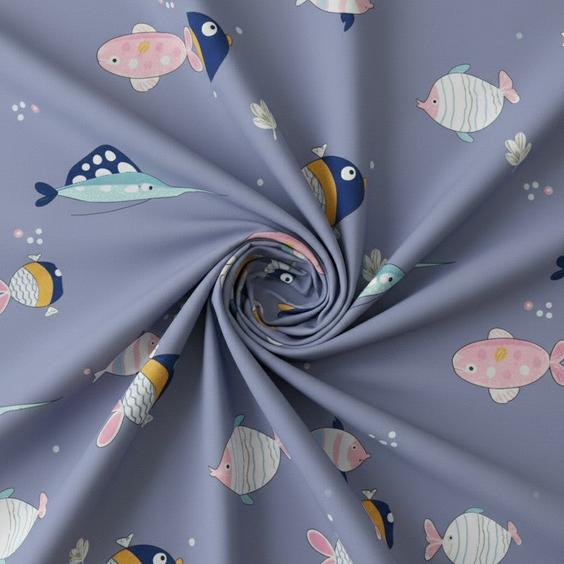 Fish Pond Microfiber Bedsheet - 115 GSM media 5