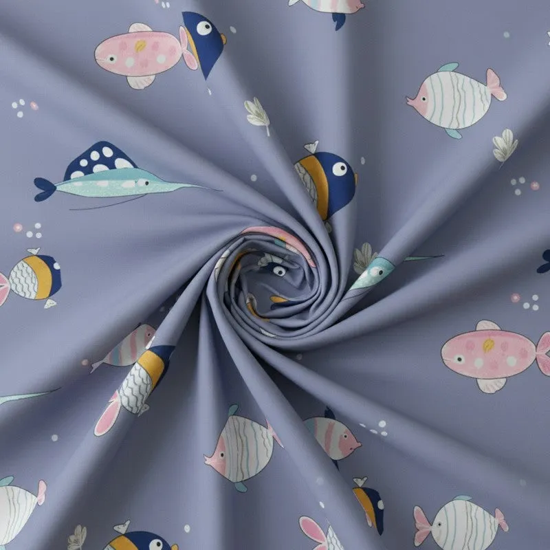 Fish Pond Microfiber Bedsheet - 115 GSM media 5