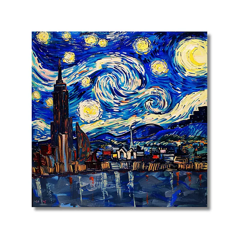 Starry Nights Of Van Gogh Showpiece media 5