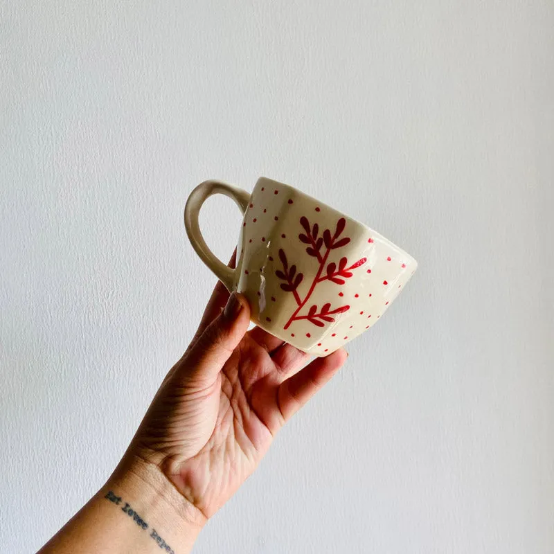 Faira Ceramic Tea Cup (200 mL Each) - Set of Two media 4