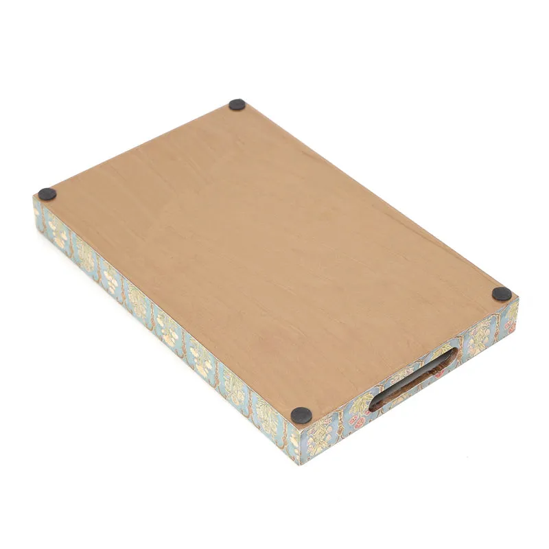 Fleur Jharokha MDF Serving Tray media 4