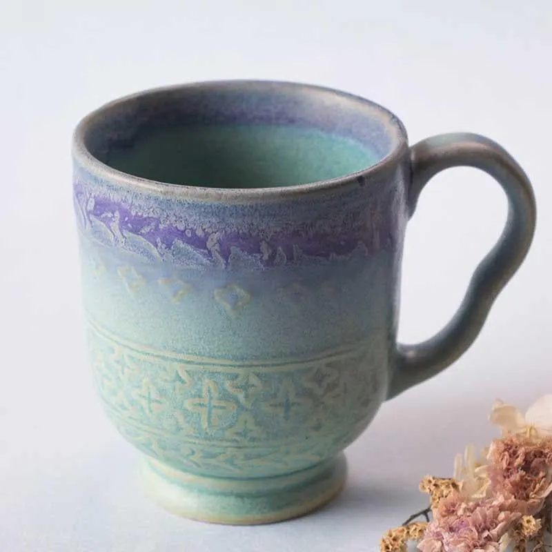 Quench Stoneware Coffee Mug (400 mL Each) - Set of Two media 3