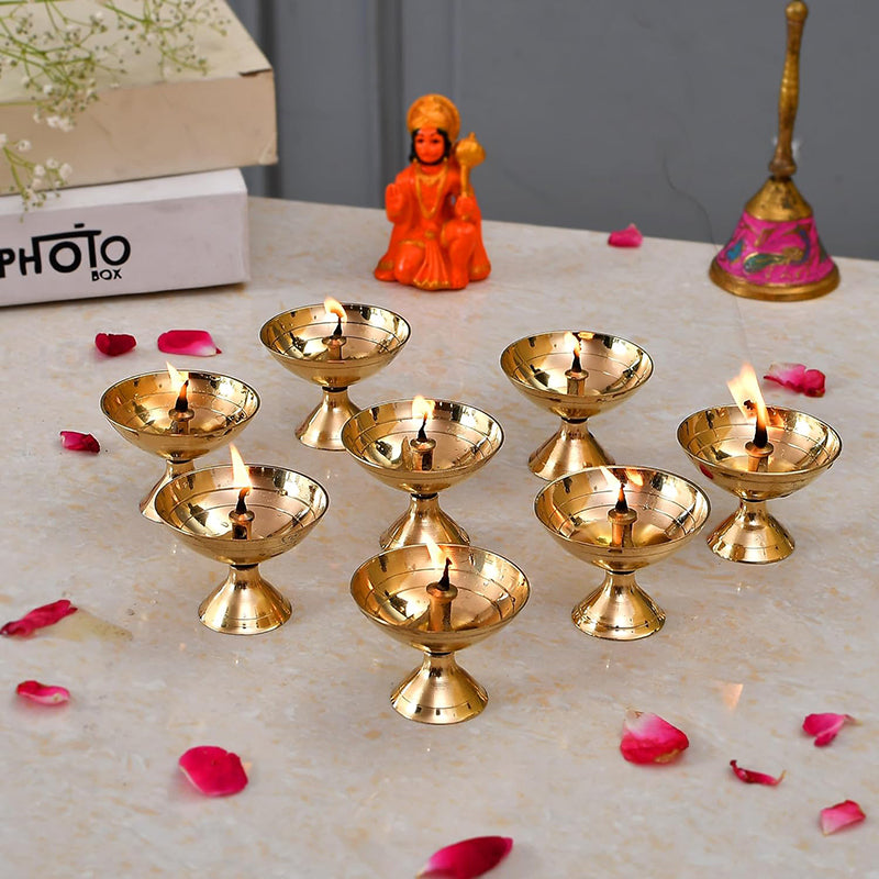Pyali Pooja Diya - Set Of Eight