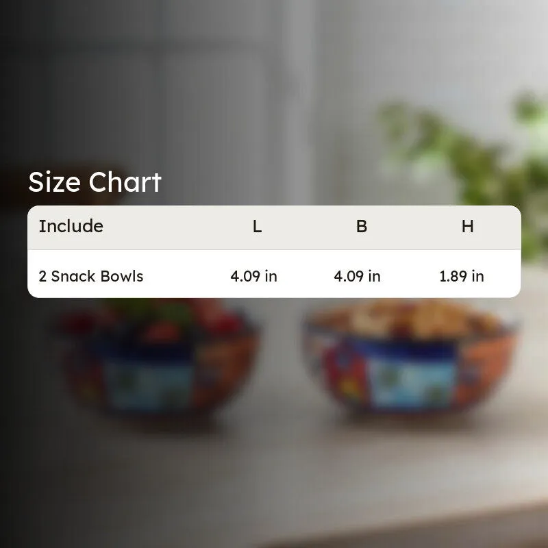 Katoriq Ceramic Snack Bowls (Multicolor, 180 mL Each) - Set Of Two media 8