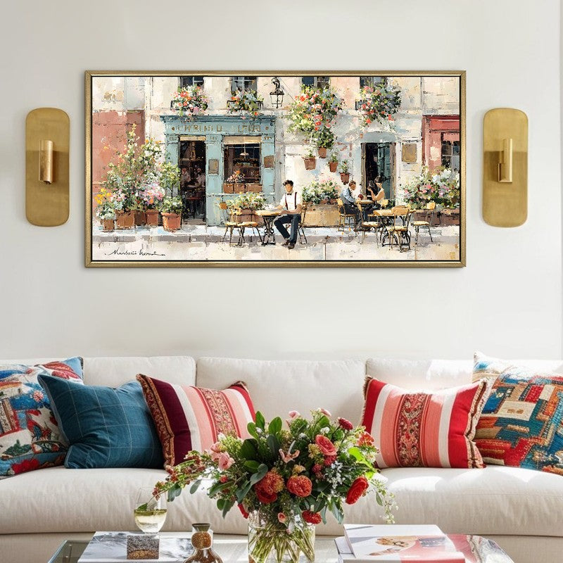 European Bistro Lane Harmony Wall Art